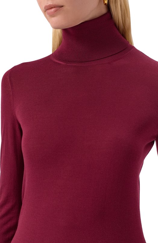 Шерстяная водолазка MVST M0-M25.1MW.K401/34-48 Бордовый  M0-M25.1MW.K401/34-48 Фото 5