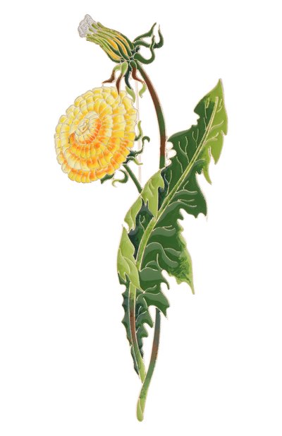 Брошь одуванчик полевой РУССКИЕ САМОЦВЕТЫ, арт. 41552, фото 1