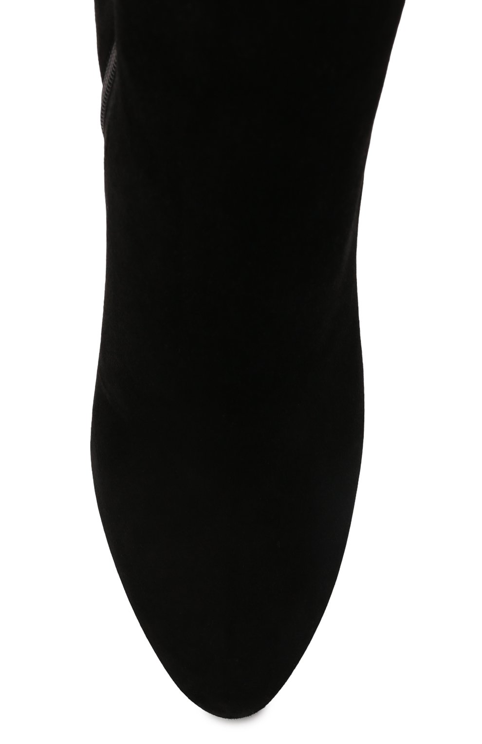 Замшевые ботильоны SAINT LAURENT, арт. 658151/27D00, фото 5