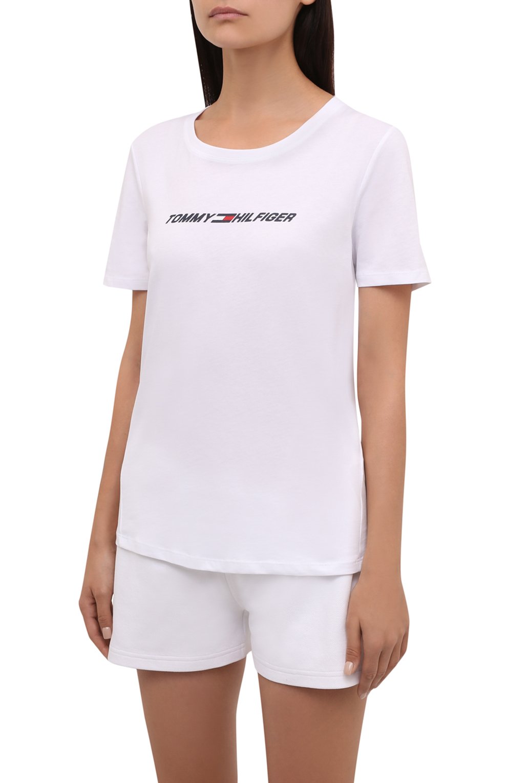 Хлопковая футболка TOMMY HILFIGER, арт. S10S101016, фото 3