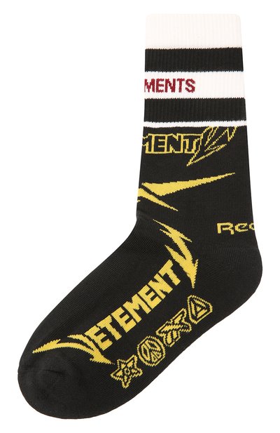 Женские хлопковые носки VETEMENTS, арт. UE51S0200B 1053/W