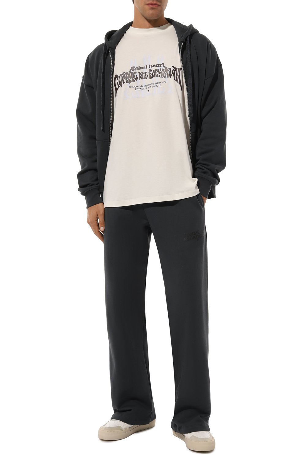 Хлопковая футболка COMME DES FUCKDOWN, арт. CFABM01387, фото 2