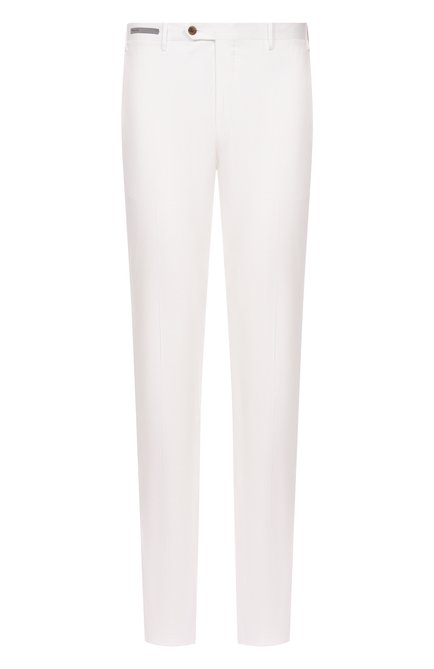 Мужские хлопковые брюки CORNELIANI белого цвета по цене 0 руб., арт. 254B01-2514517 | Фото 1