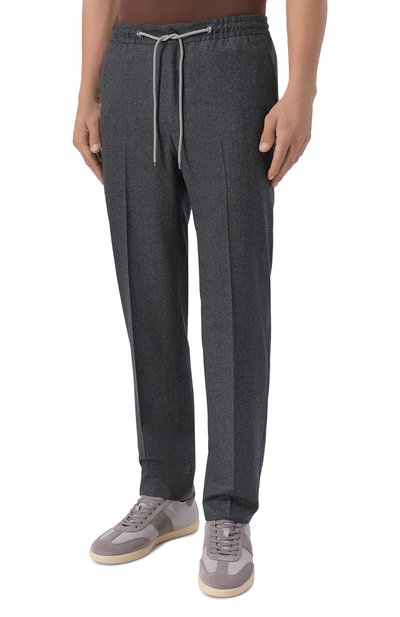 Шерстяные брюки CORNELIANI темно-серого цвета по цене 56450 руб., арт. 284L25/2A18111, фото 3 Шерстяные брюки CORNELIANI, арт. 284L25/2A18111, фото 3