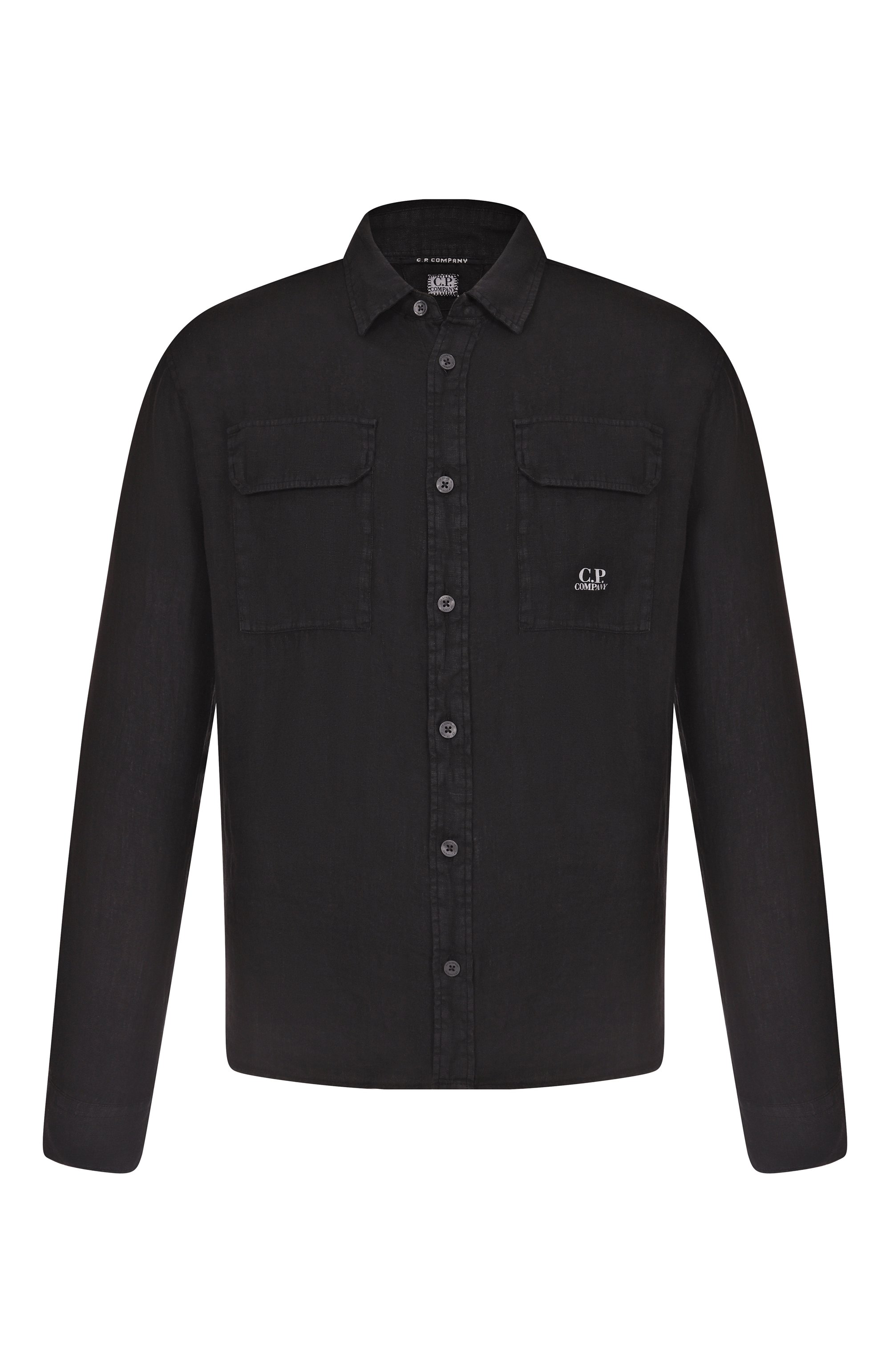 Льняная рубашка C.P. COMPANY, арт. 18CMSH250A005415G, фото 1