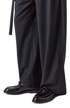 Мужские кожаные лоферы astaire BOTTEGA VENETA черного цвета, арт. 816611/V2CM0 | Фото 3 (Нос: Не проставлено; Материал сплава: Проставлено; Материал внутренний: Натуральная кожа; Материал внешний: Натуральная кожа; Стили: Кэжуэл)