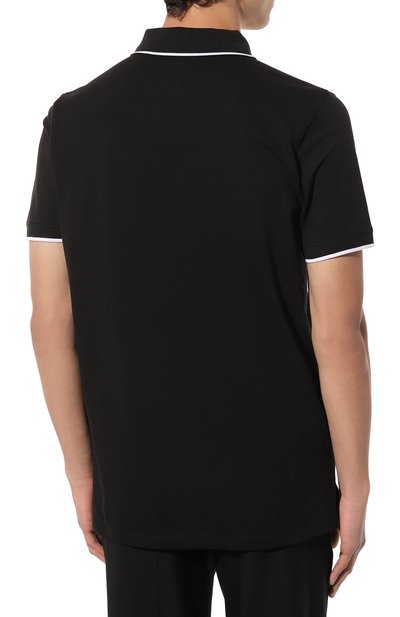 Хлопковое поло HUGO, арт. 50467344, фото 4