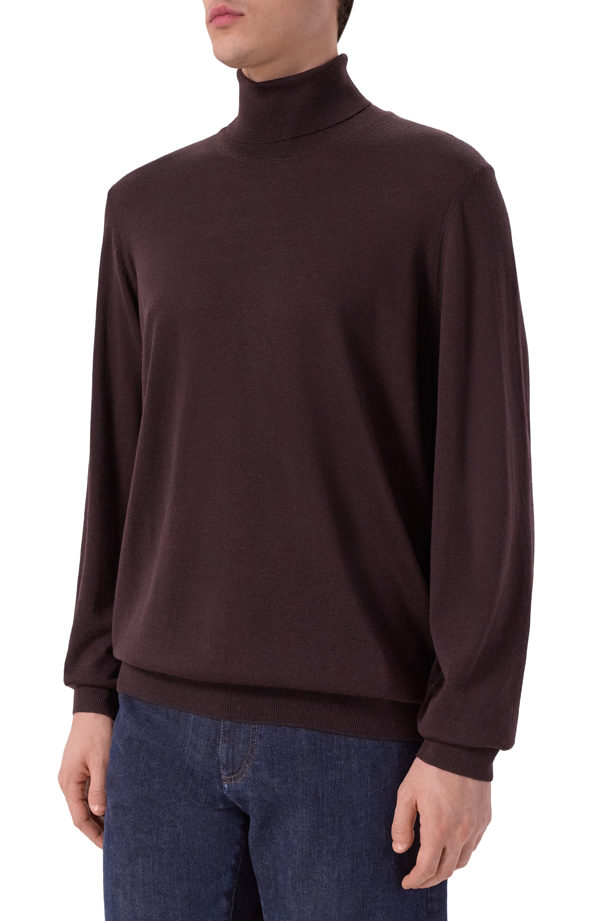 Шерстяная водолазка BOSS, арт. 50468262, фото 3