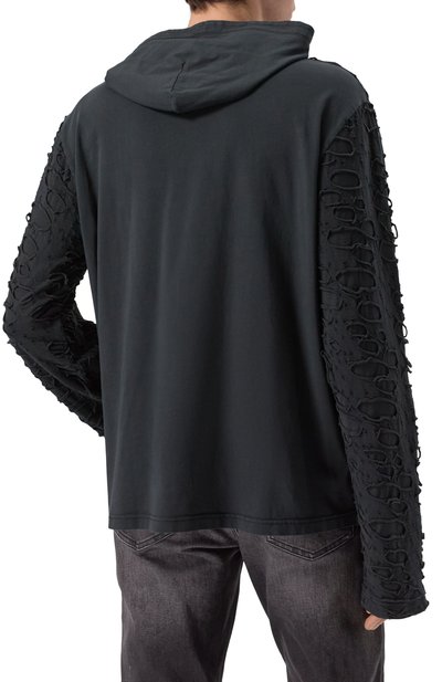 Хлопковое худи DIESEL, арт. A16173/0SLBS, фото 4