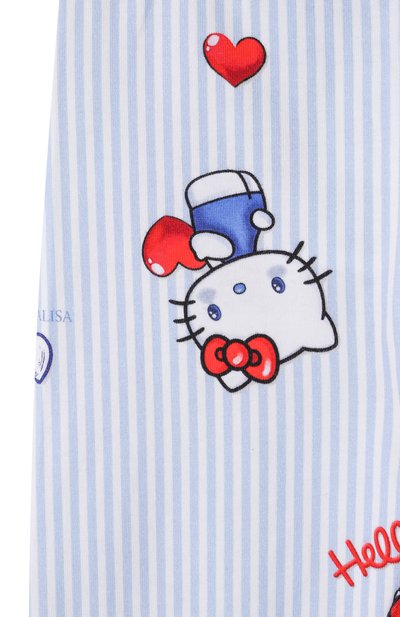 Хлопковые легинсы MONNALISA, арт. 19G419NP, фото 3