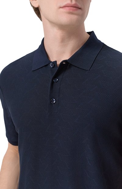 Поло из вискозы GIORGIO ARMANI, арт. GM003150/TE20342, фото 5