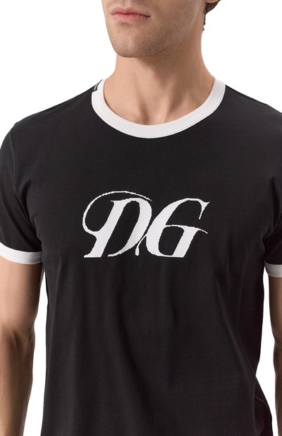 Хлопковая футболка DOLCE & GABBANA, арт. G8PV1T/G704Y, фото 5
