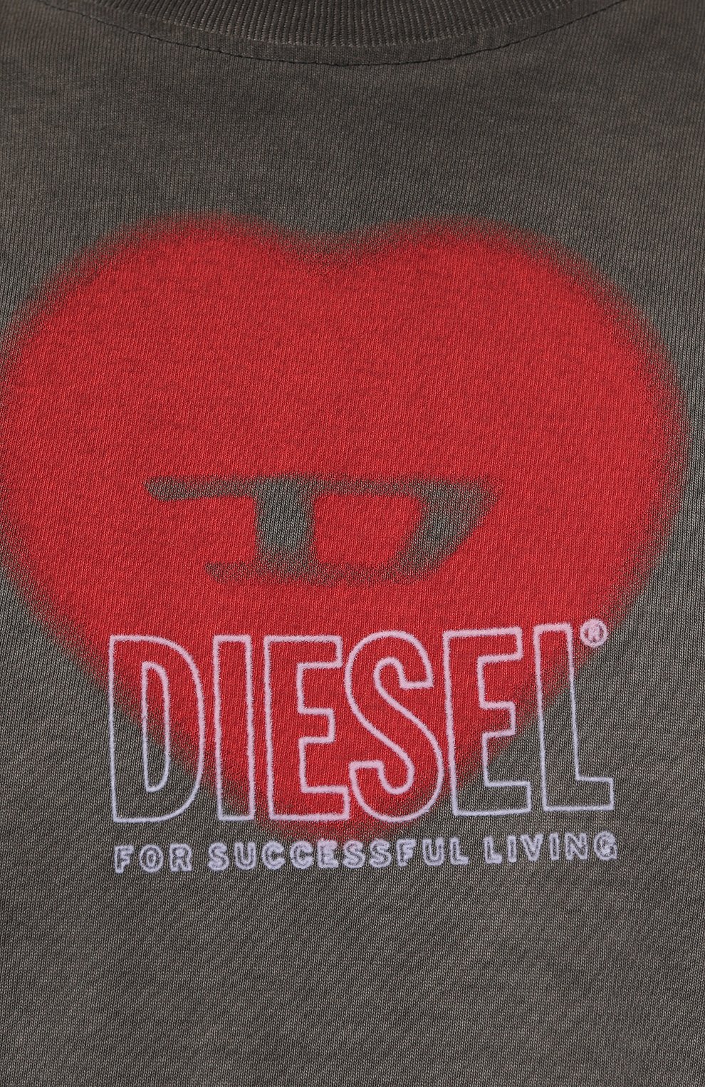 Хлопковая футболка DIESEL, арт. A13395/0AMDA, фото 5