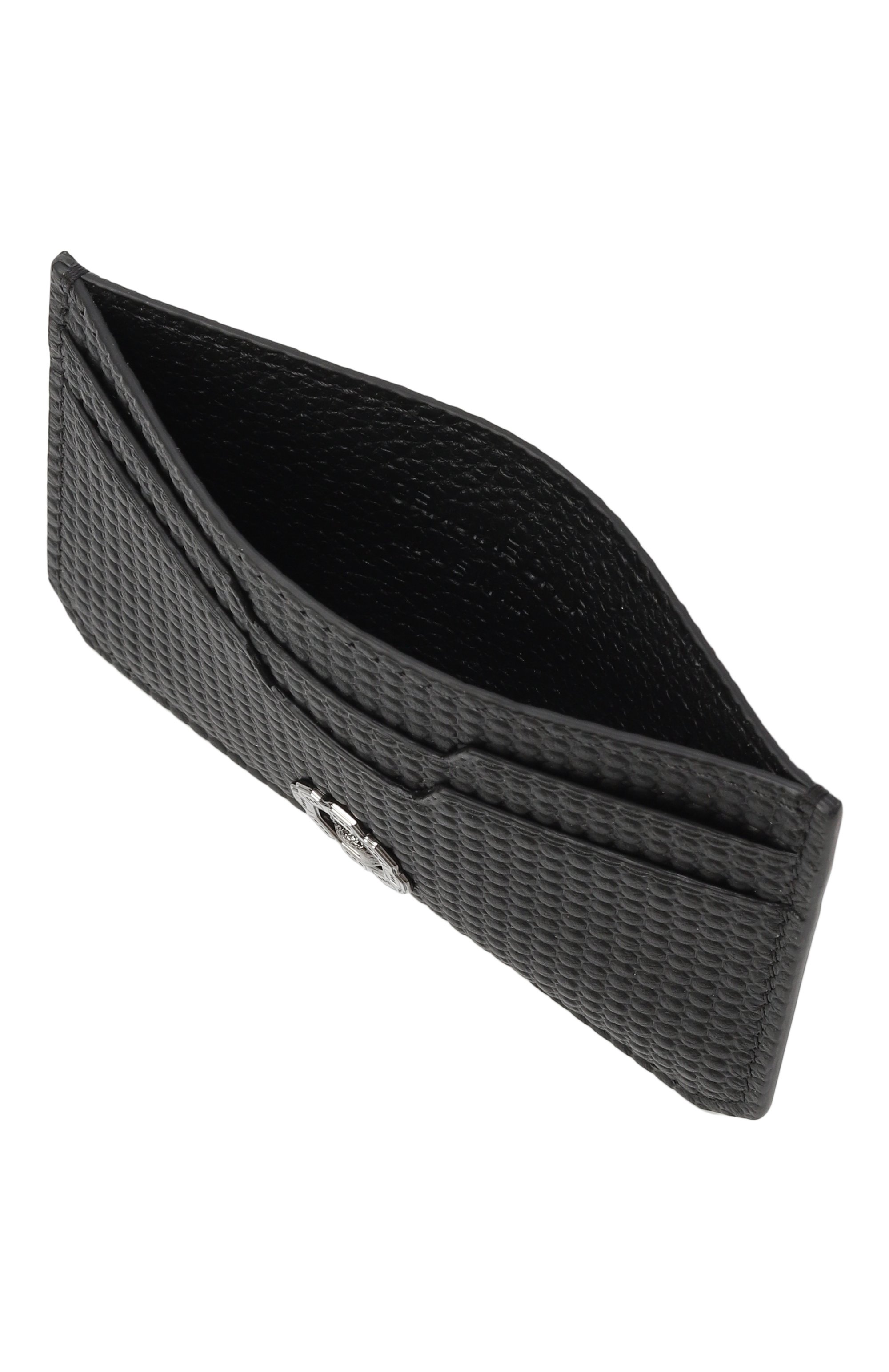 Кожаный футляр для кредитных карт STEFANO RICCI черного цвета по цене 47800 руб., арт. PP329I1GU/RE, фото 2 Кожаный футляр для кредитных карт STEFANO RICCI, арт. PP329I1GU/RE, фото 2