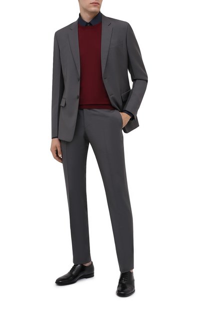 Кожаные оксфорды PRADA, арт. 2EB187-P39-F0002-X001, фото 2