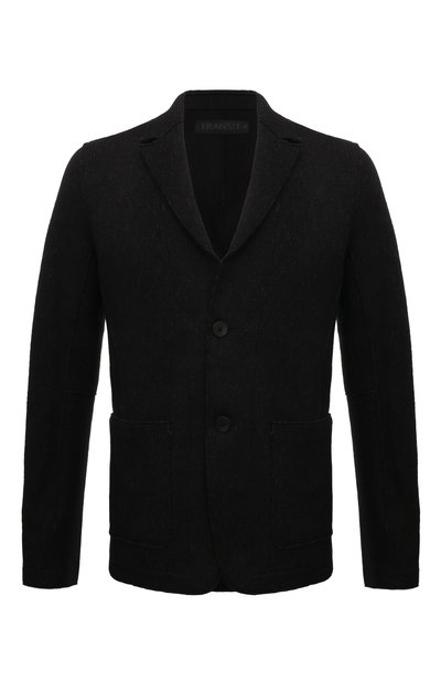 Мужской кардиган из шерсти и хлопка TRANSIT, арт. CFUTRY22571