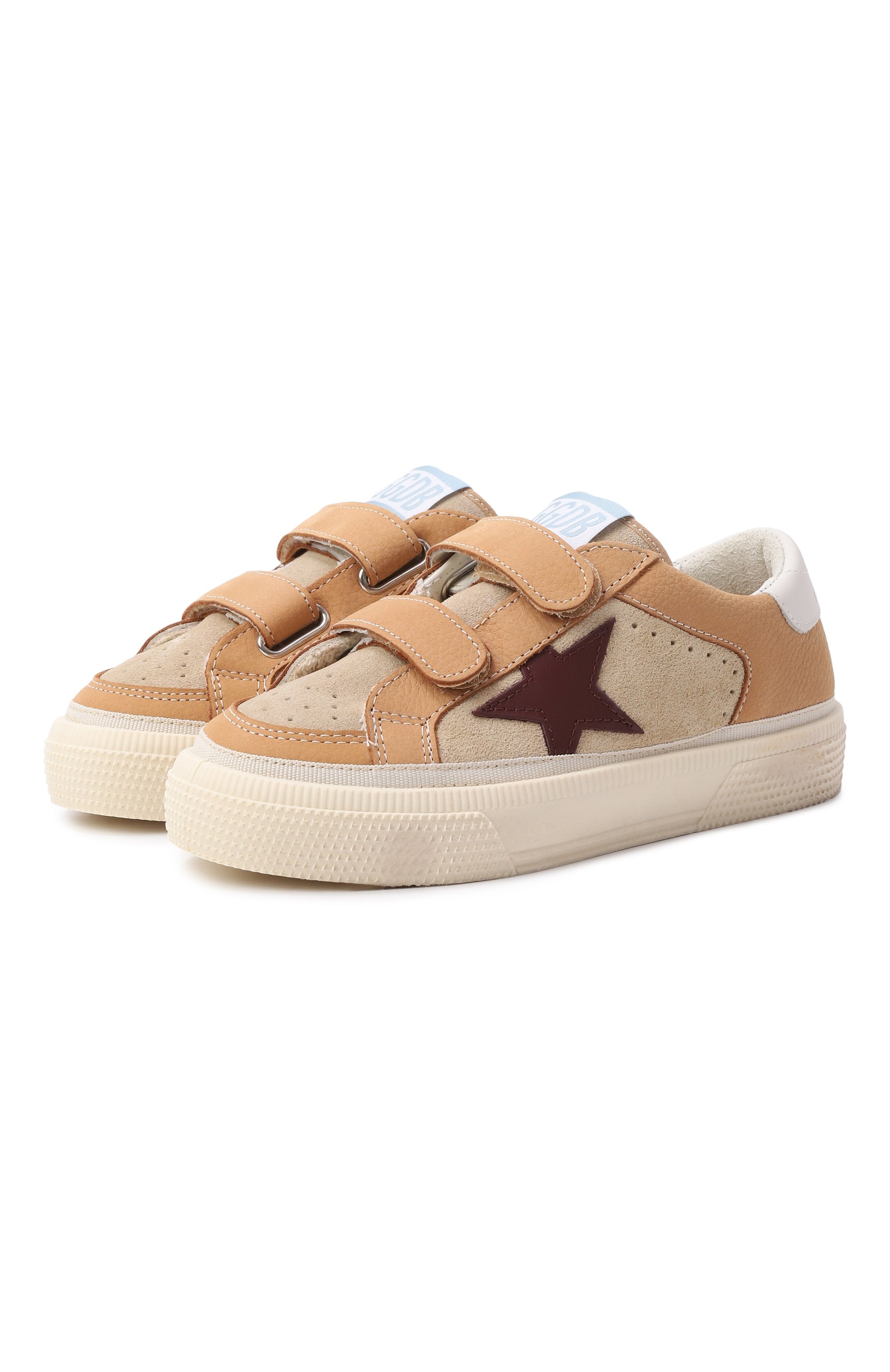 Кожаные кеды may GOLDEN GOOSE DELUXE BRAND, арт. GYF00612.F008082, фото 1