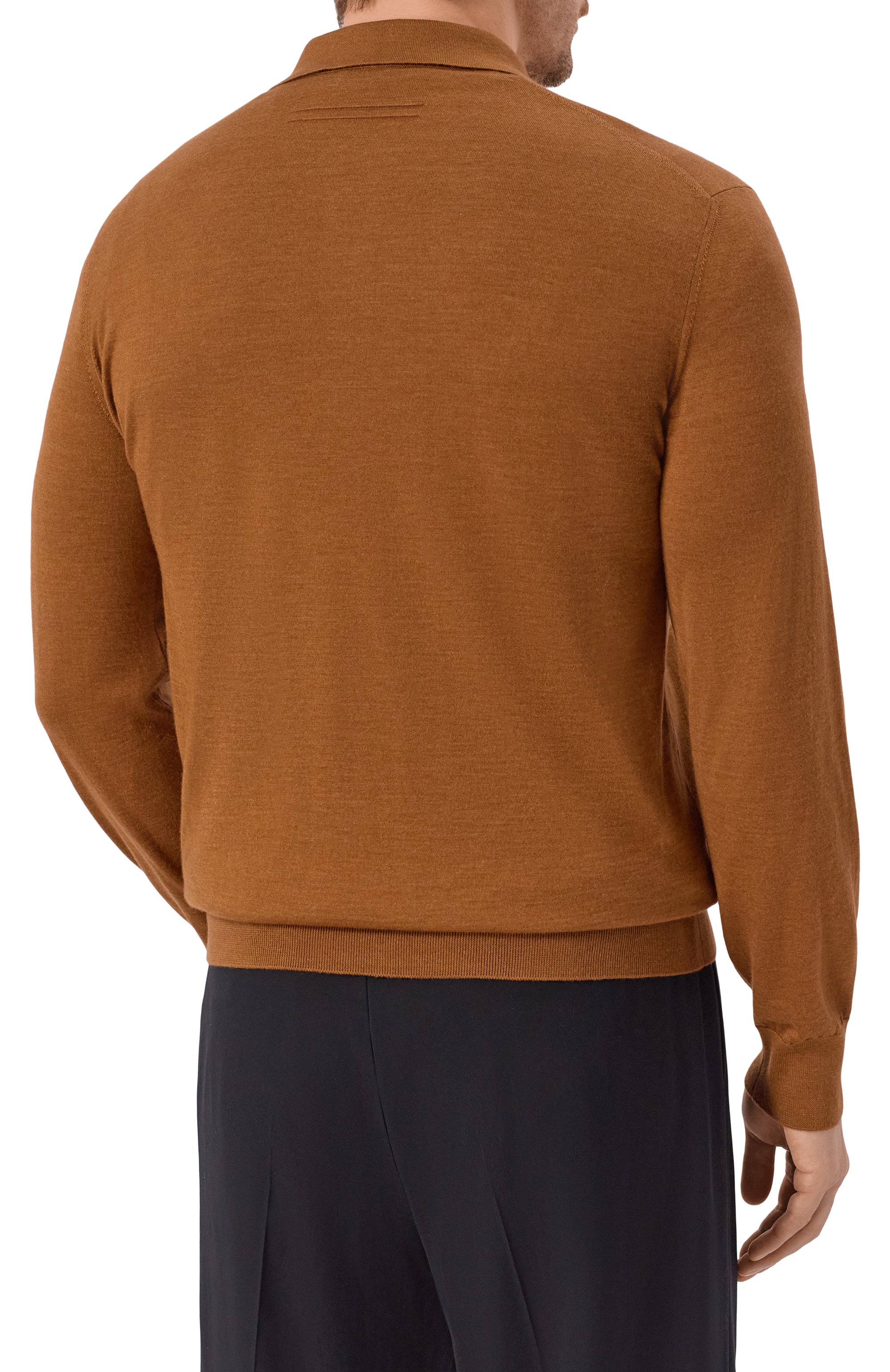 Поло из кашемира и шелка ZEGNA, арт. E8J00/132.N95, фото 4