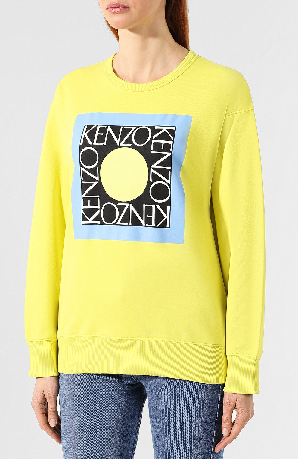 Хлопковый свитшот KENZO, арт. 2SW778951, фото 3