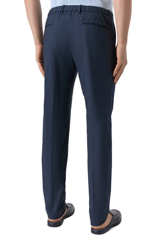 Хлопковые брюки Slowear 1W0084/9208B Синий  1W0084/9208B Фото 4