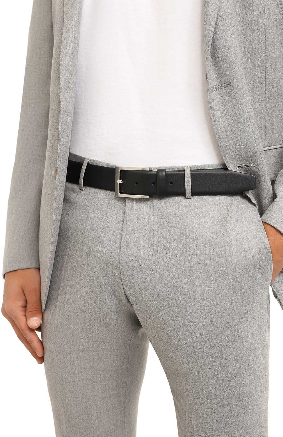 Кожаный ремень BOSS, арт. 50470787, фото 2