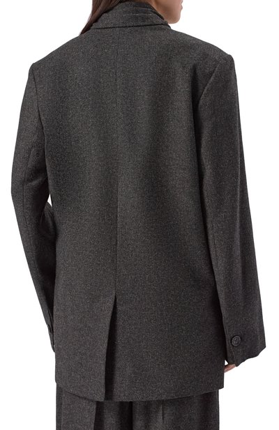 Жакет из вискозы и шерсти TOTEME, арт. 254-WRZ0060-FB0472, фото 4