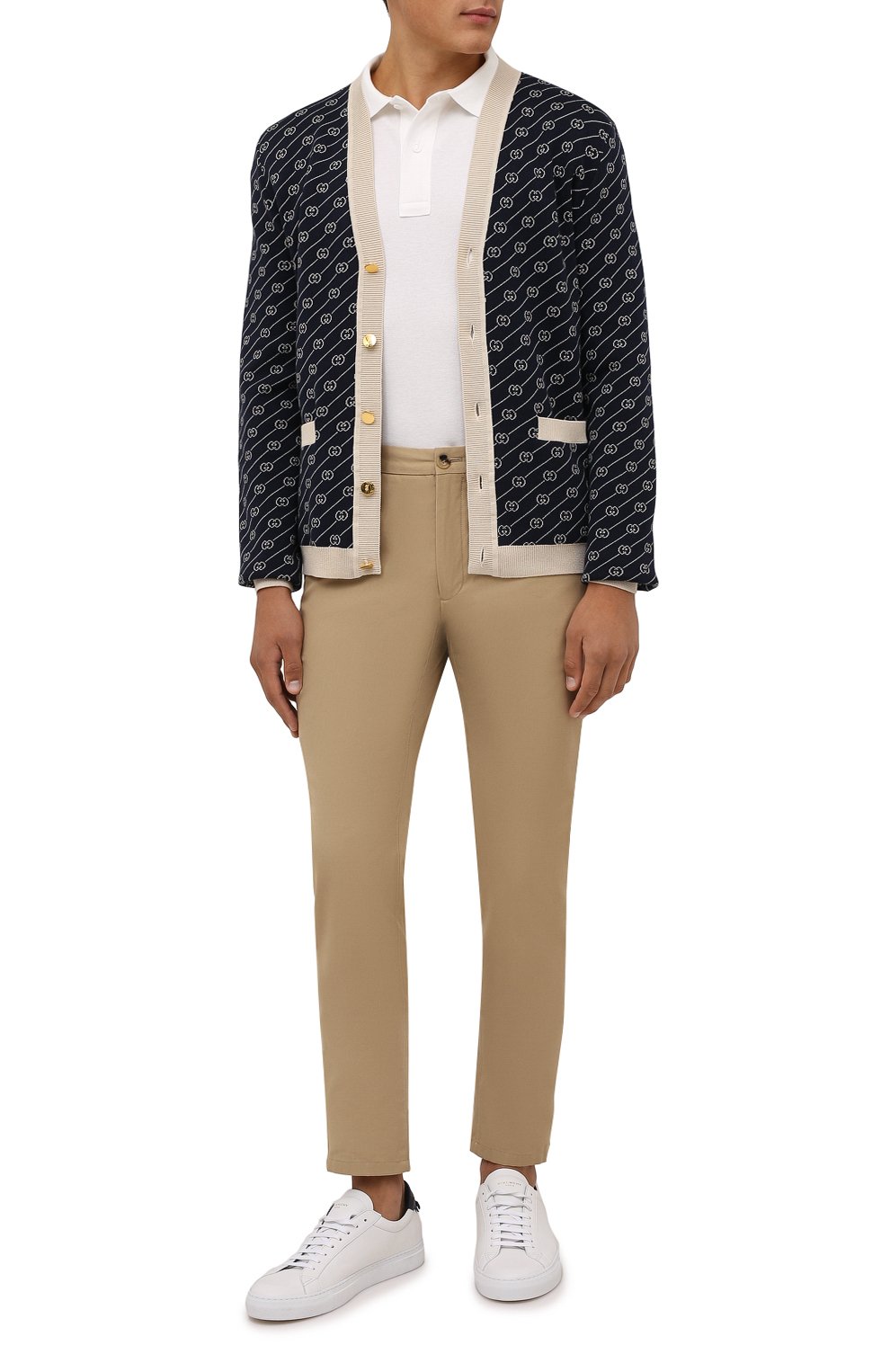 Кардиган из хлопка и шелка GUCCI, арт. 660290/XKBWA, фото 2