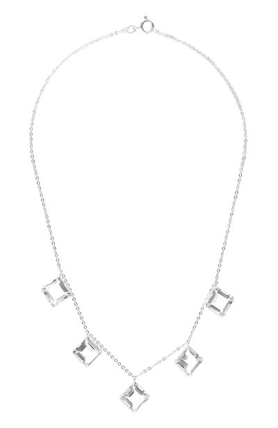 Женское колье с подвесками из хрусталя serene MOONKA, арт. rmb-nl5-crs