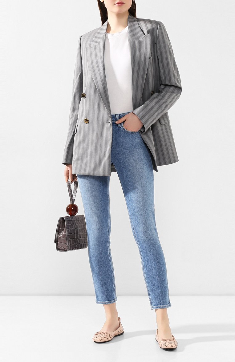 Кожаные балетки TOD’S, арт. XXW12C0CK10NGD, фото 1