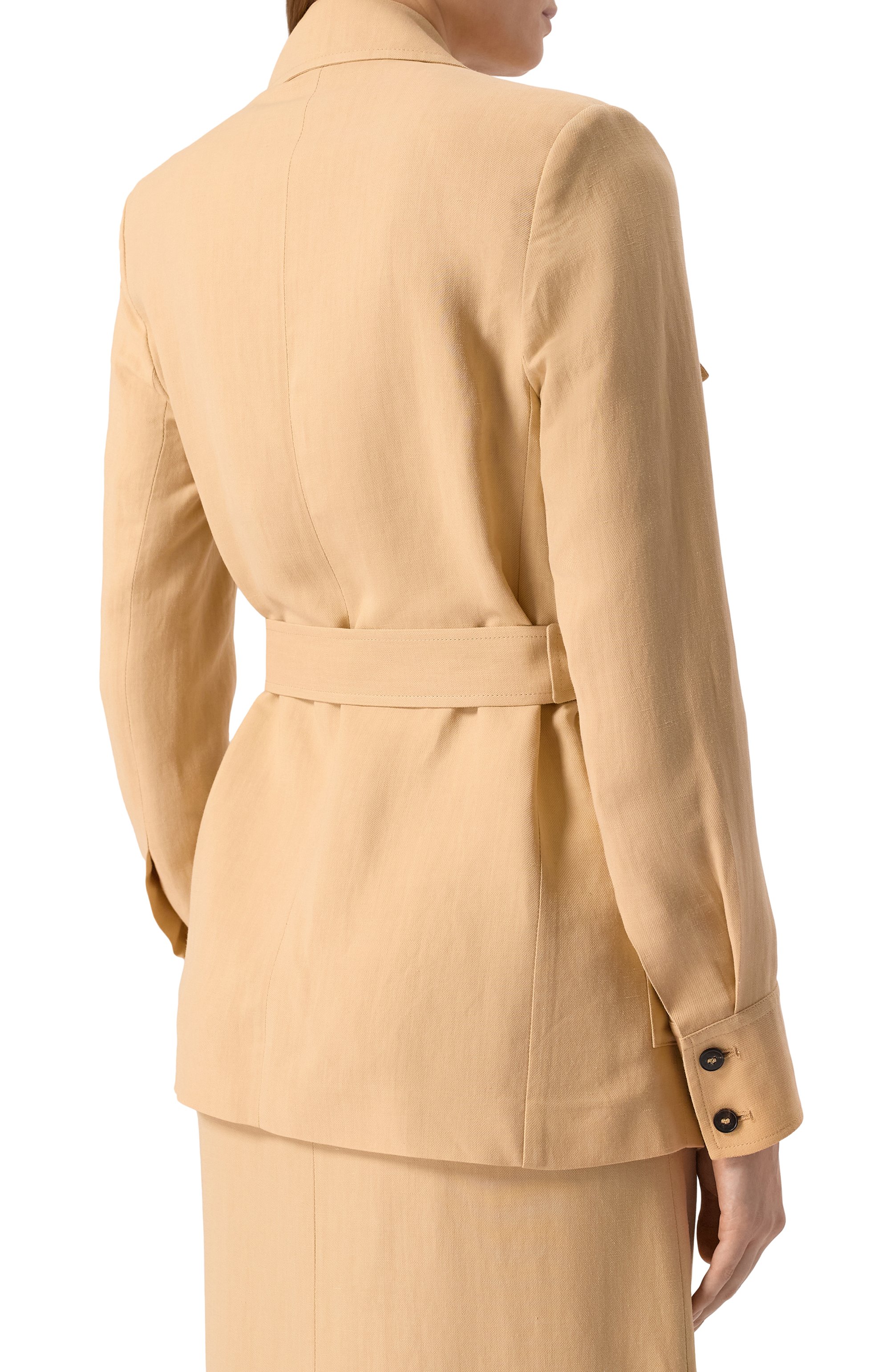 Жакет из вискозы и льна ANTONELLI FIRENZE, арт. N3609/935, фото 4