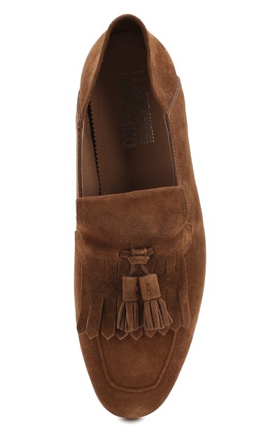 Замшевые лоферы FERRAGAMO, арт. Z-07079723E, фото 5