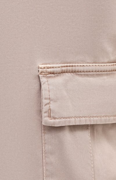 Хлопковые брюки-карго BRUNELLO CUCINELLI, арт. M289LS216W, фото 5