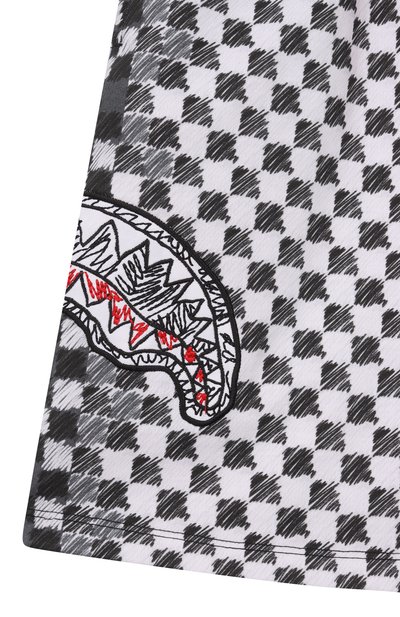 Хлопковые шорты SPRAYGROUND, арт. SPY1412E/SPRAYGR0UND WRITERS CHECKERED SH0RTS, фото 3