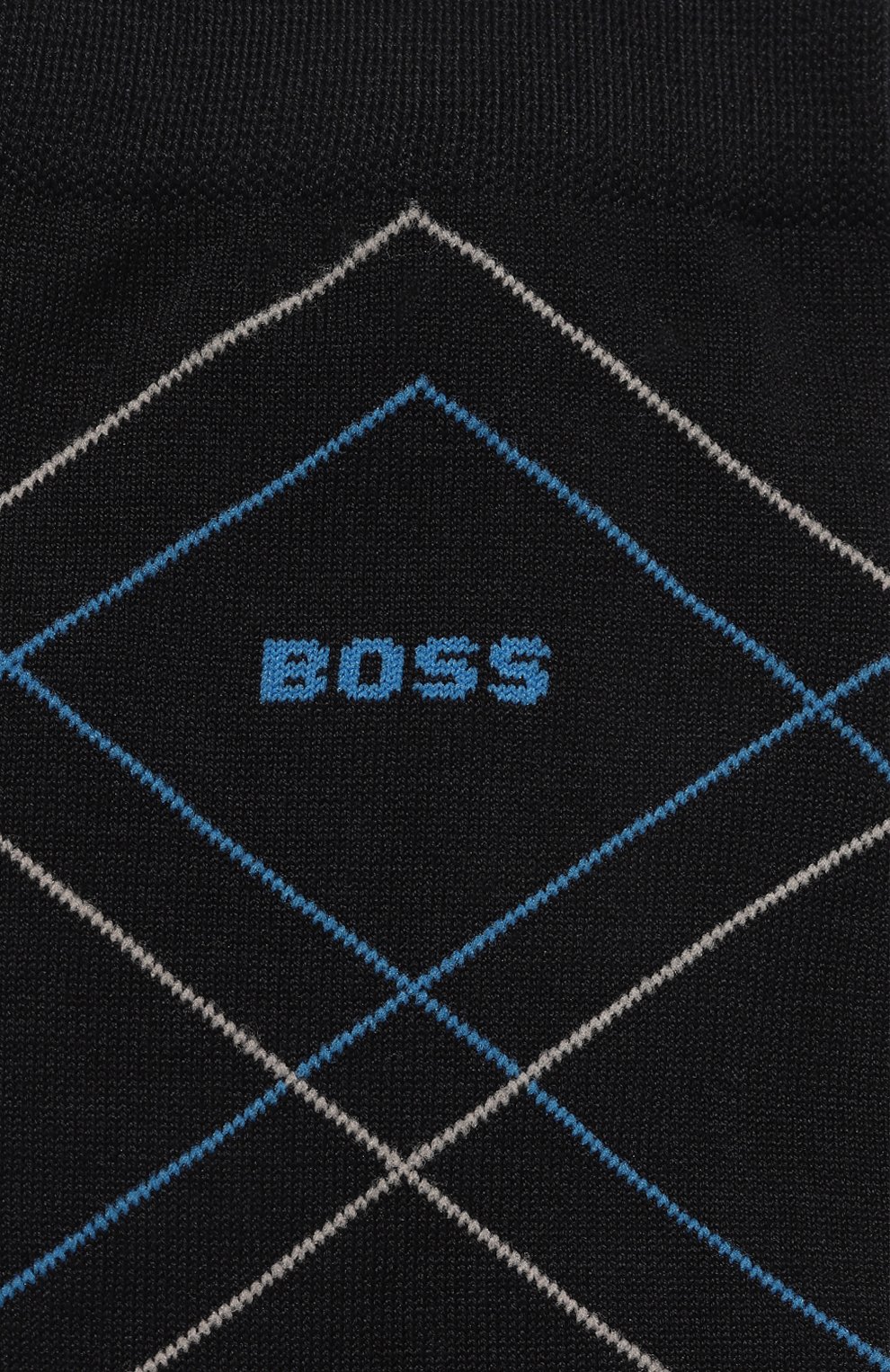 Комплект из двух пар носков BOSS темно-синего цвета по цене 1900 руб., арт. 50483983, фото 2 Комплект из двух пар носков BOSS, арт. 50483983, фото 2