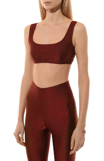 Топ с отделкой стразами THE ANDAMANE, арт. TM160727B/TJP062, фото 3