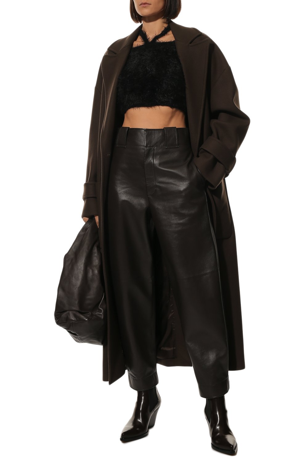 Топ MSGM черного цвета по цене 26750 руб., арт. 3341MDT112 227775, фото 2 Топ MSGM, арт. 3341MDT112 227775, фото 2
