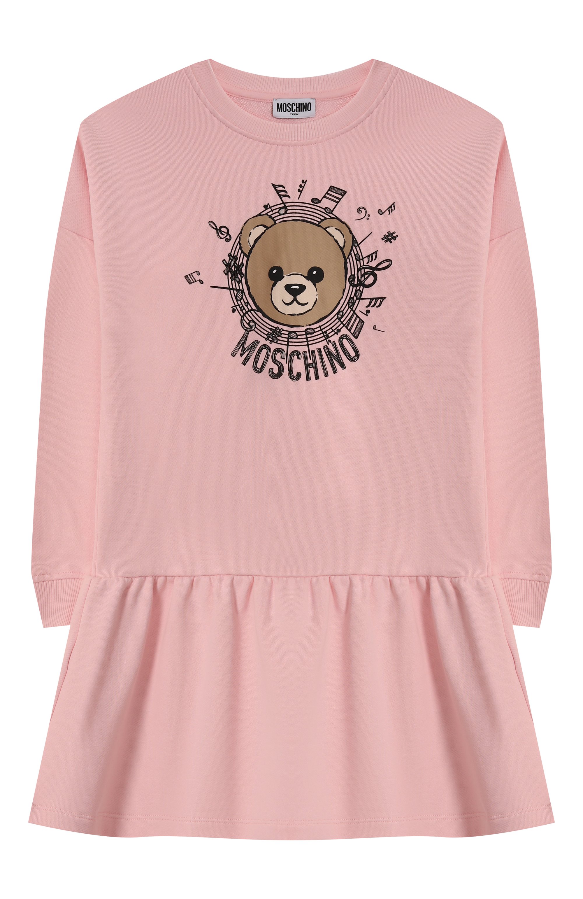 Хлопковое платье MOSCHINO, арт. HDV0GS/LCA23/10-14, фото 1