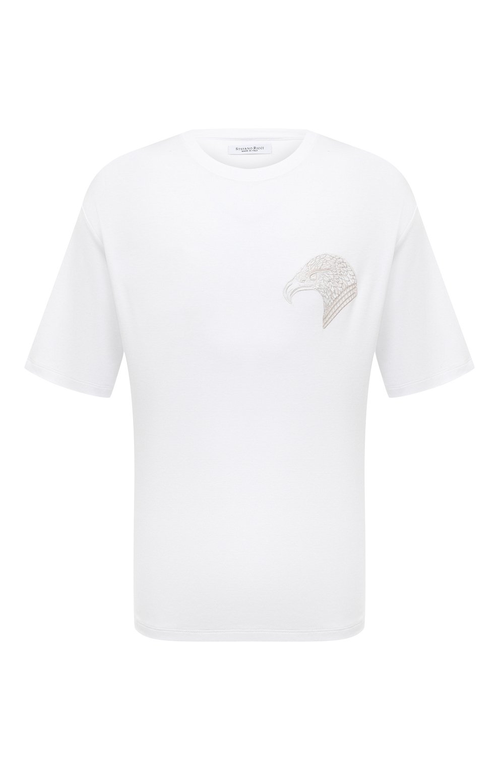 Хлопковая футболка STEFANO RICCI, арт. MNH4103060/LUXT, фото 1