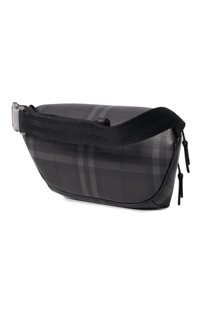 Поясная сумка city BURBERRY темно-серого цвета по цене 122500 руб., арт. 8128050, фото 3 Поясная сумка city BURBERRY, арт. 8128050, фото 3