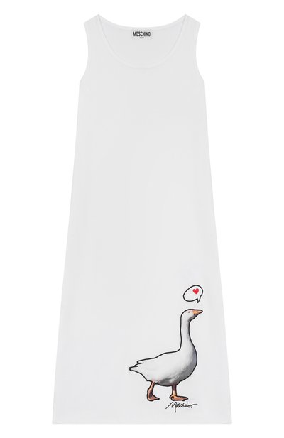 Хлопковое платье MOSCHINO, арт. HDV0GD/LAA43/10-14