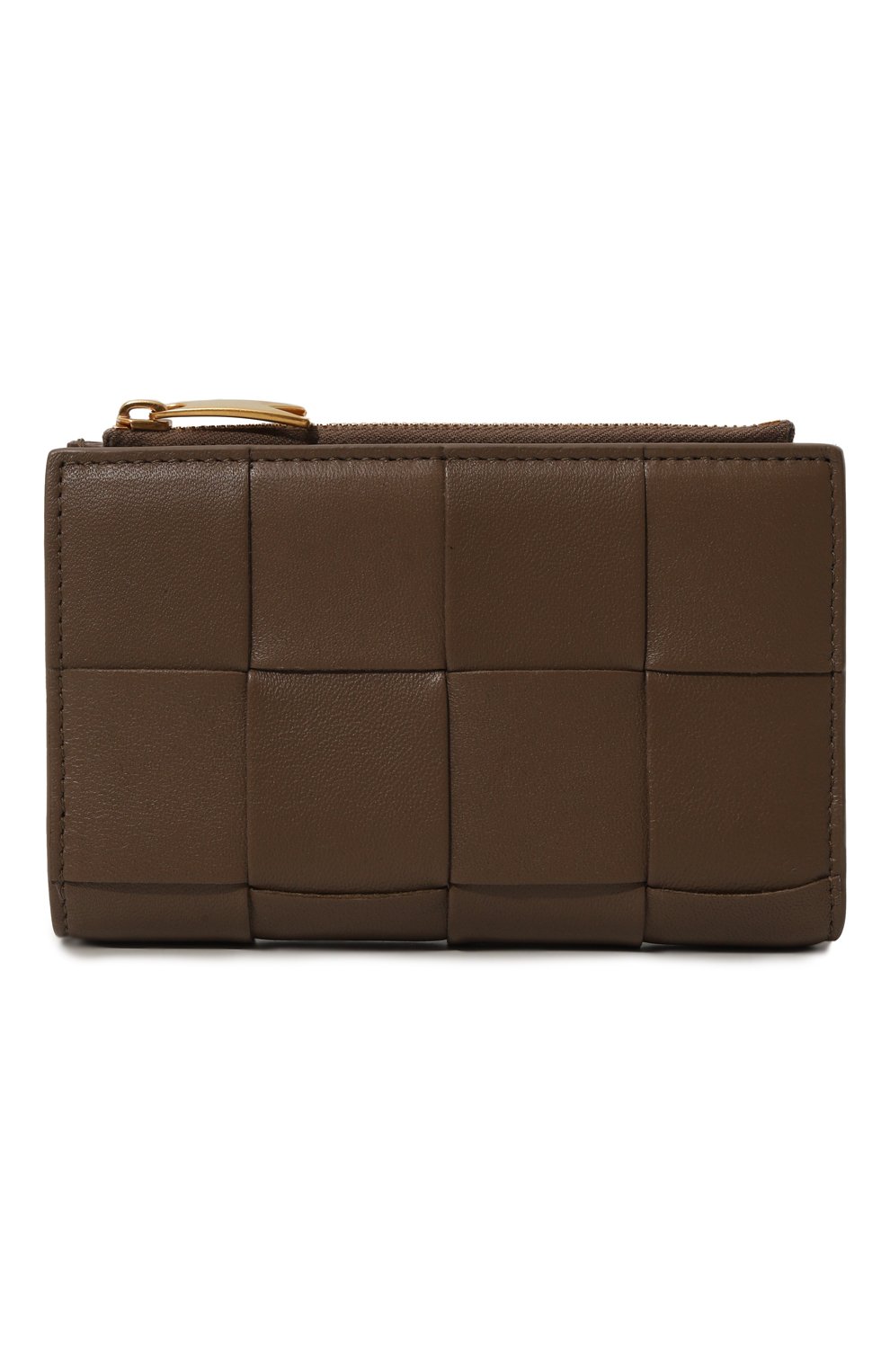 Кожаное портмоне BOTTEGA VENETA коричневого цвета по цене 86800 руб., арт. 750262/VCQC1, фото 1 Кожаное портмоне BOTTEGA VENETA, арт. 750262/VCQC1, фото 1