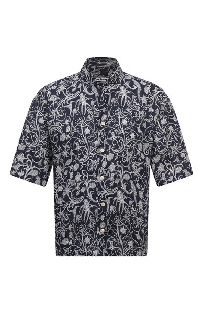 Мужская льняная рубашка KITON, арт. UMC024H08902