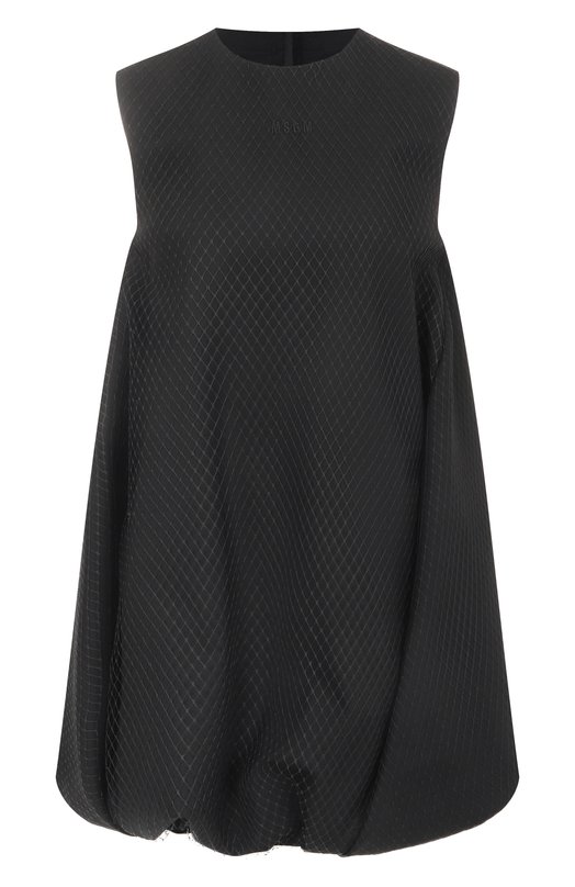 Шерстяное платье MSGM 3941MDA04XY/257605 Чёрный 3941MDA04XY/257605