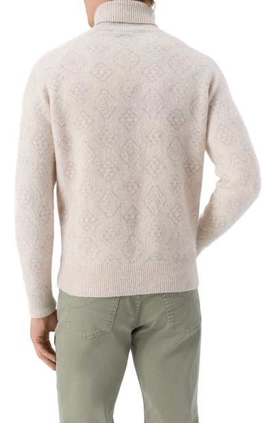 Свитер из шерсти и хлопка BRUNELLO CUCINELLI, арт. MS0708503, фото 4
