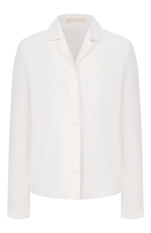 Рубашка из хлопка и шелка 12 STOREEZ 137581 Белый 137581