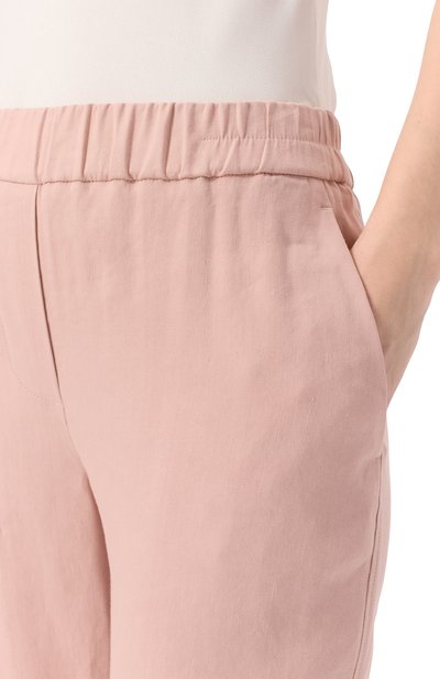 Брюки изо льна и вискозы LORENA ANTONIAZZI, арт. P2550PA70A/3347, фото 5