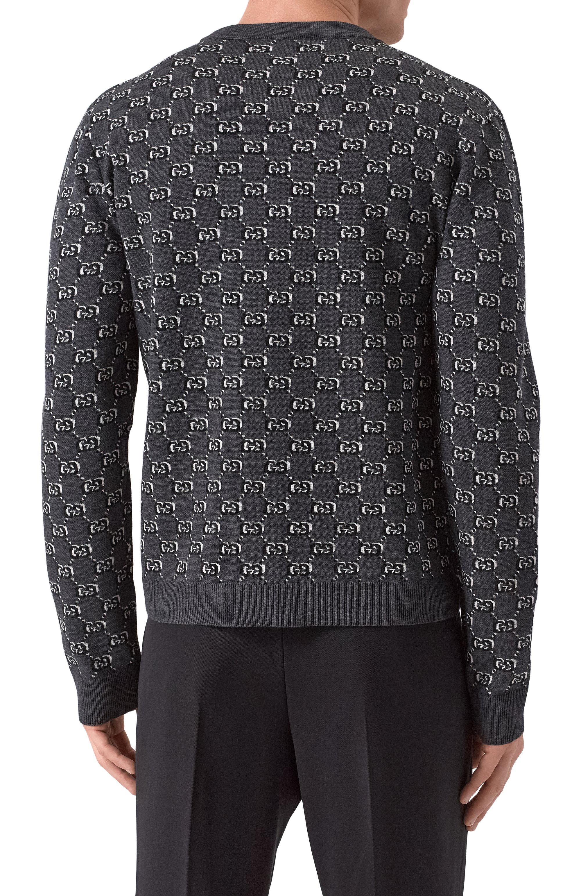 Шерстяной джемпер GUCCI, арт. 794503/XKEAP, фото 4