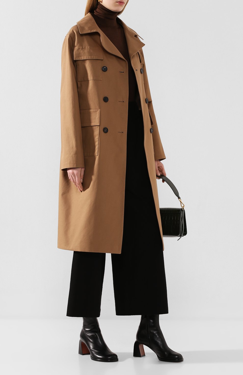 Кожаные ботильоны chae MANU ATELIER черного цвета по цене 69950 руб., арт. 2019044, фото 2 Кожаные ботильоны chae MANU ATELIER, арт. 2019044, фото 2