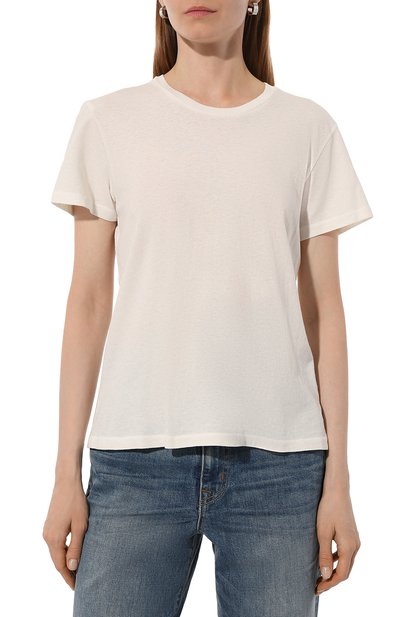 Хлопковая футболка SLVRLAKE, арт. TB0Y100PNATW, фото 3