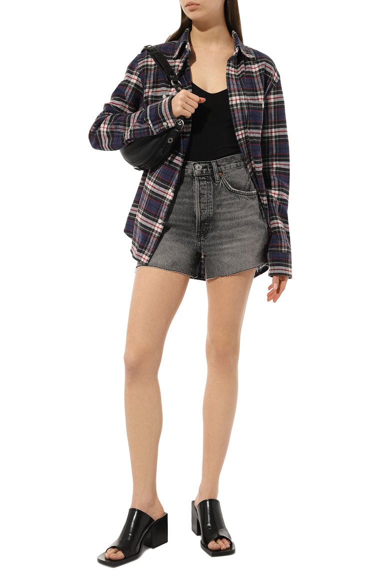 Джинсовые шорты RE/DONE, арт. 198-04W50CU0F, фото 2